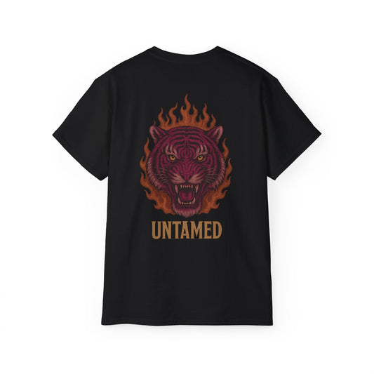 Flaming Tiger Unisex T-Shirt