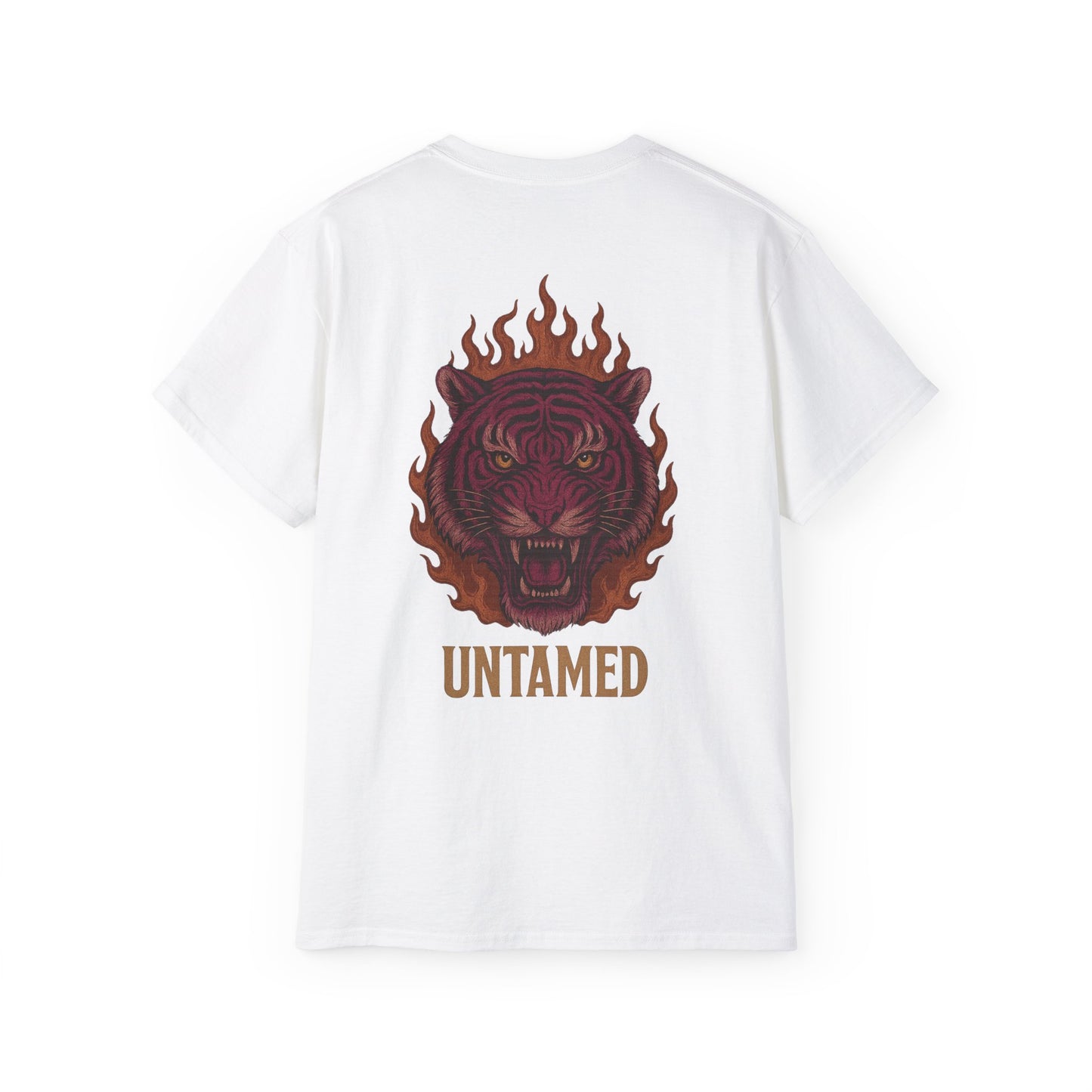 Flaming Tiger Unisex T-Shirt
