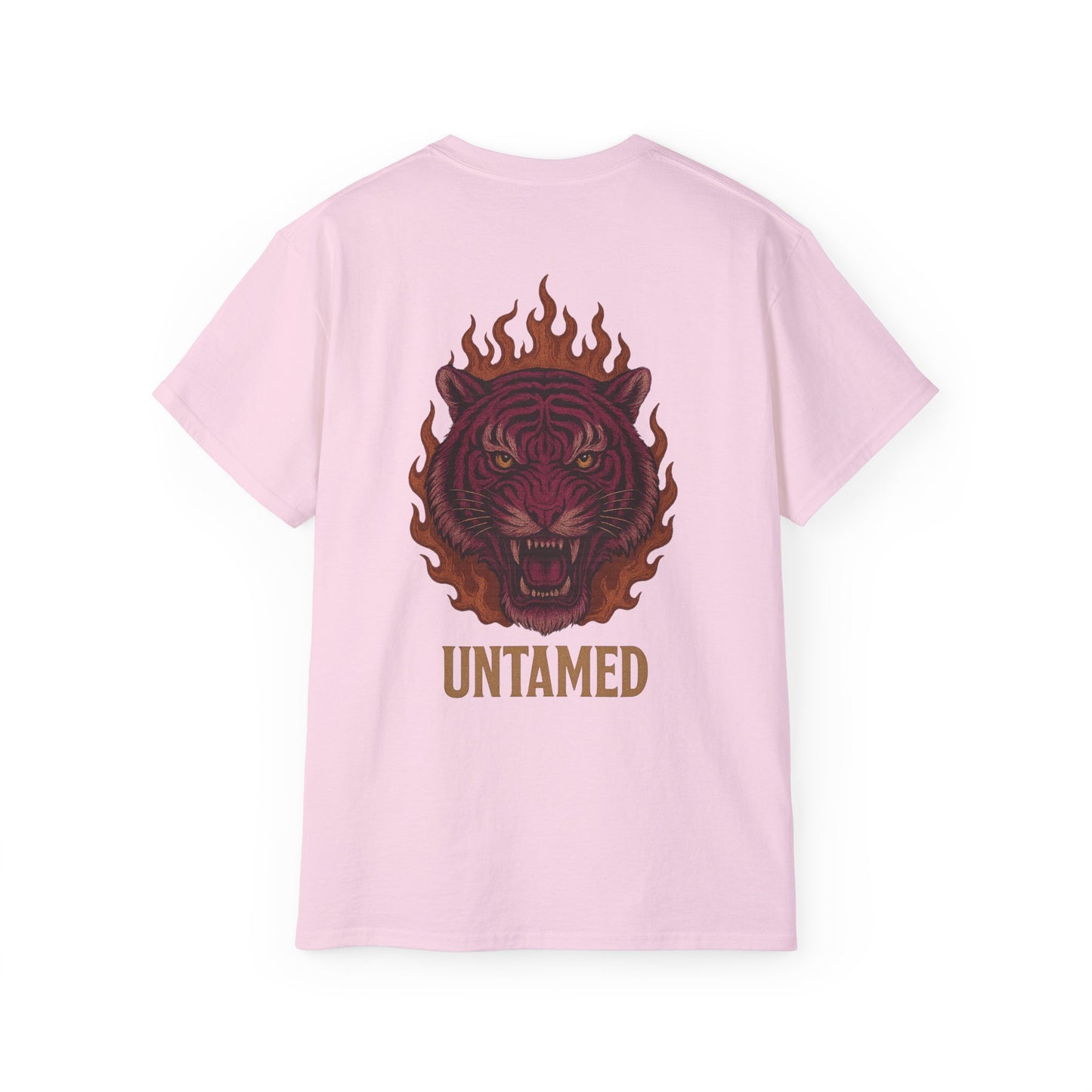 Flaming Tiger Unisex T-Shirt