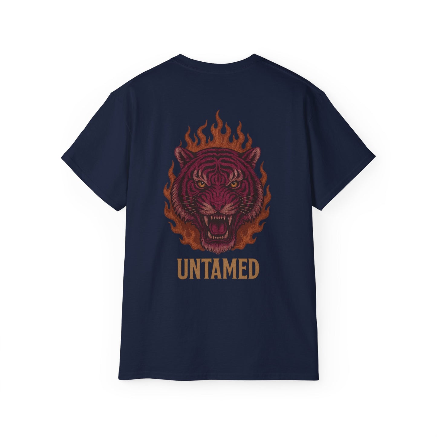 Flaming Tiger Unisex T-Shirt